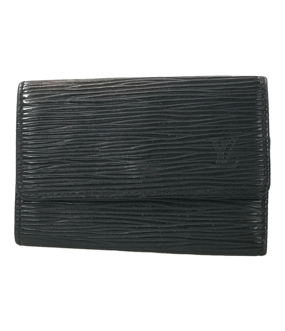 Louis Vuitton Case Multicles Wallet Epi Leather Black